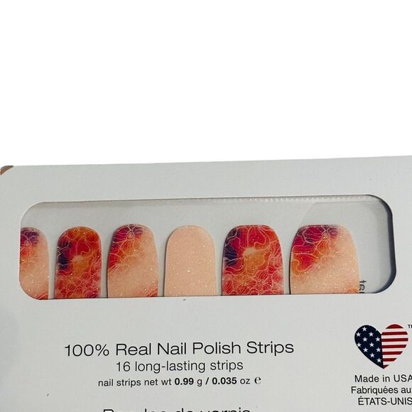 3/$20💘 Color Street Nail Polish Strips in Poppy That - Picture 8 of 12